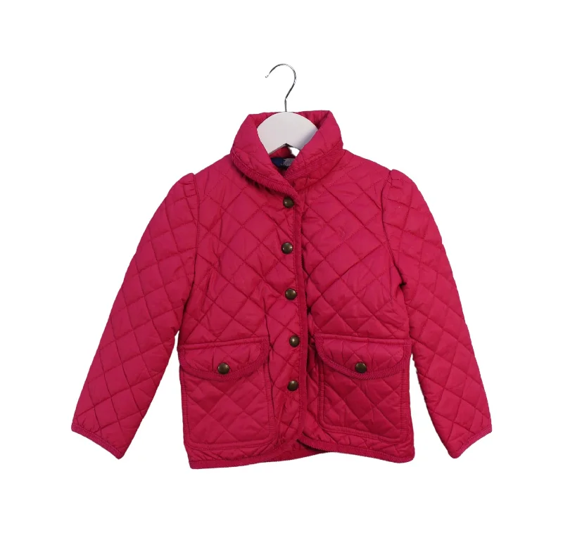 Polo Ralph Lauren Quilted Jacket 4T Women's cotton jackets