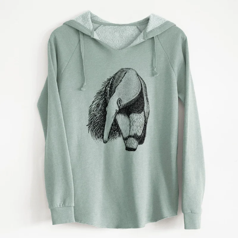 Giant Anteater - Myrmecophaga tridactyla - Cali Wave Hooded Sweatshirt Relaxed Hoodie Sweatshirt Fit