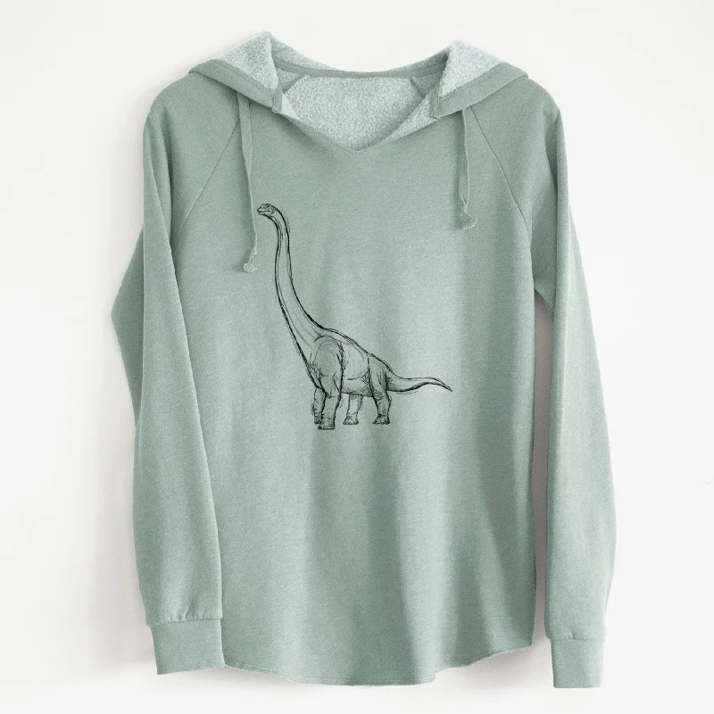 Apatosaurus Excelsus - Cali Wave Hooded Sweatshirt Women’s Hoodie with Logo