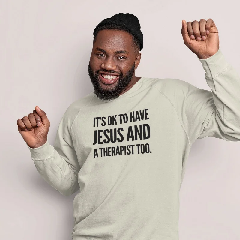 It's Ok | Unisex Sweatshirt Sporty Sweatshirts for Women