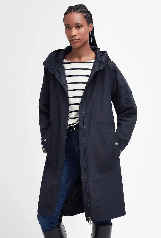 Barbour Womens Penarth Showerproof Jacket, Navy Women's winter-ready jackets