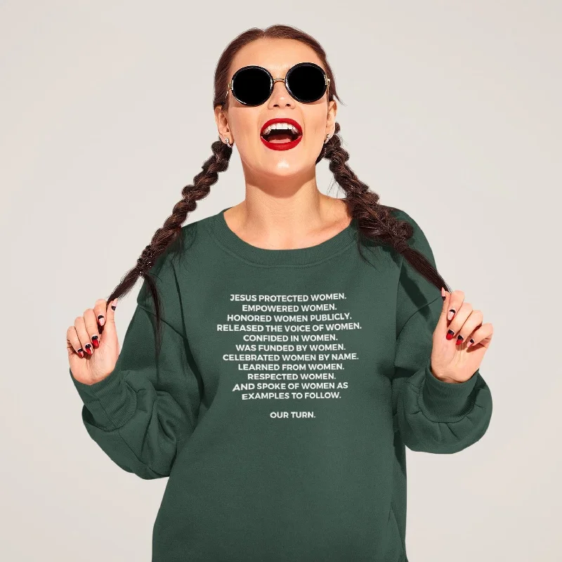 Jesus - Women | Unisex Sweatshirt Relaxed Sweatshirt Look