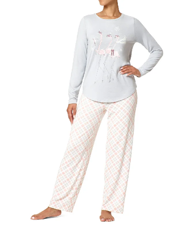 Flamingo Loose Pajama Set Cartoon pajama sets