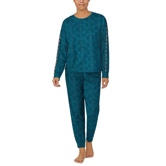 Keep It Real Cozy L/S Top & Jogger Lounge Set Knitted pajama sets