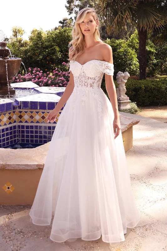 **Cinderella Divine: Enchanting Bridal Gown for the Modern Princess** Chic Lace Dress