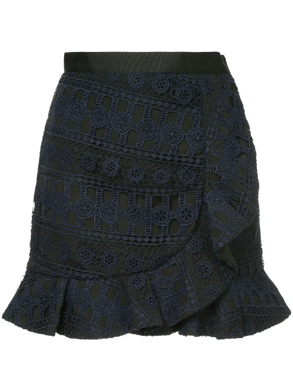 asymmetric lace skirt Long unclassified skirts