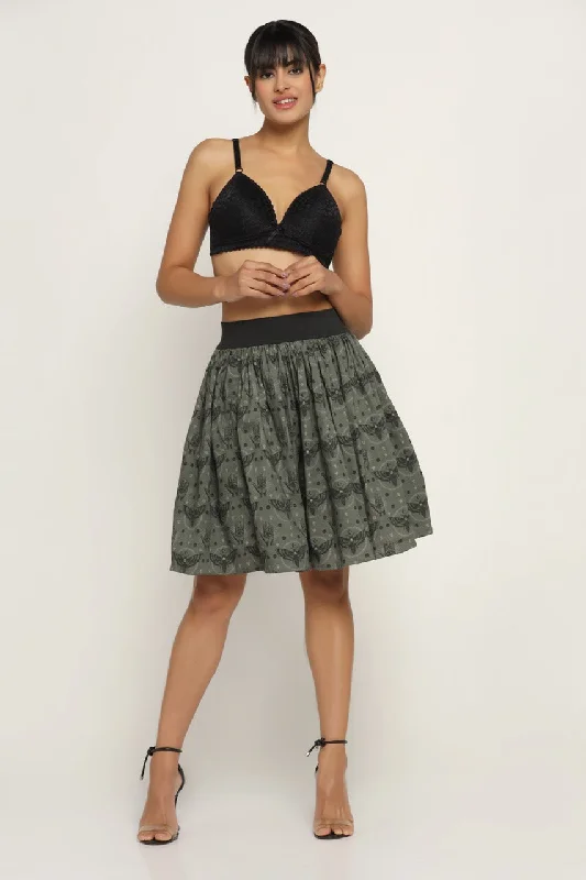 Paislry printed Skirt Boho unclassified skirts