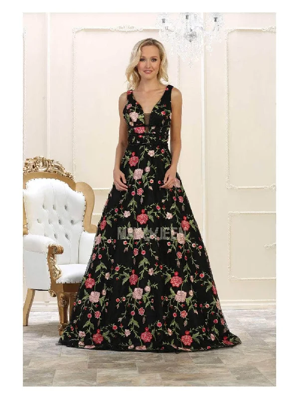 May Queen RQ7618 - English Rose Formal Gown Must-have party dresses for this season