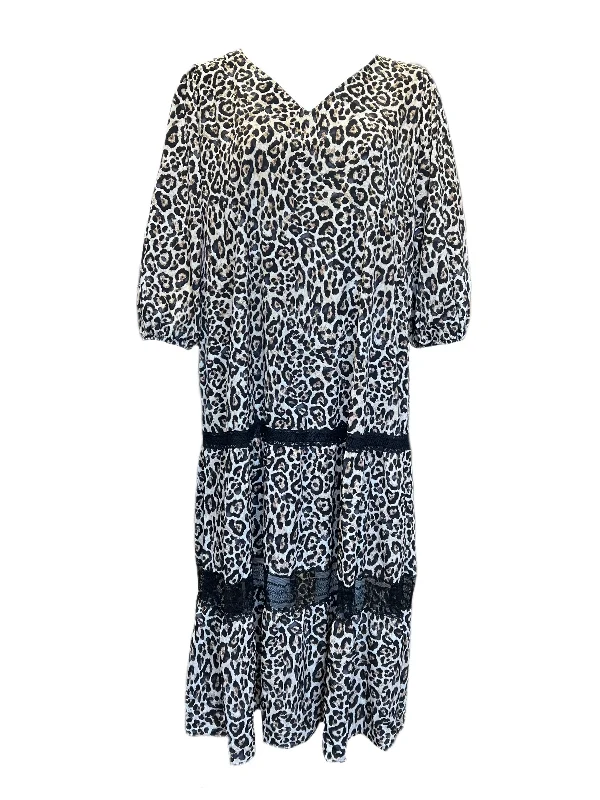 Marina Rinaldi Women's Brown Diario Maxi Dress NWT Sequin maxi dresses