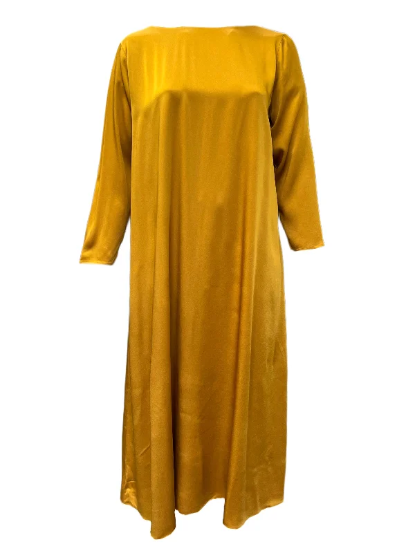 Marina Rinaldi Women's Yellow Dynamic Maxi Dress NWT Festival maxi dresses