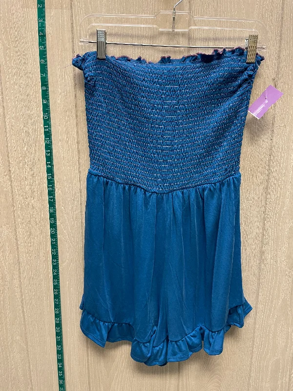 Blue Romper Hobie, Size M Sequin unclassified dresses