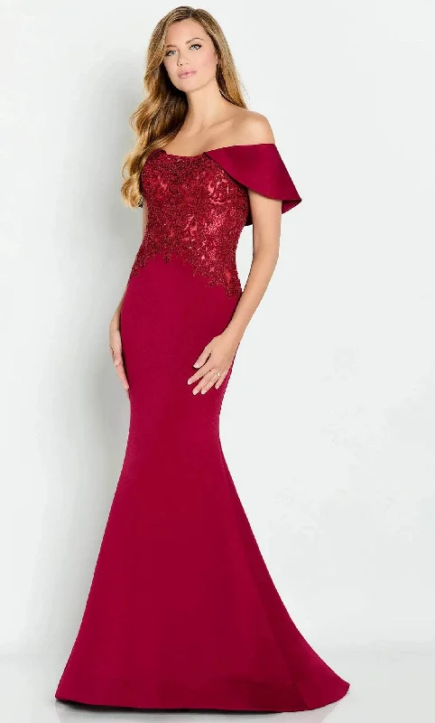 Cameron Blake CB147 - Embroidered Gown Anniversary unclassified dresses