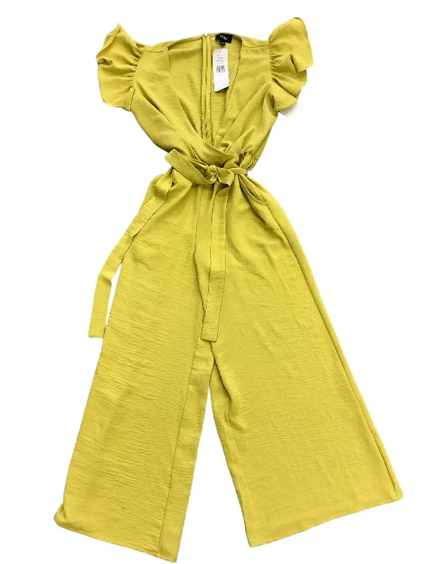 Chartreuse Jumpsuit Msk, Size S Dark color unclassified dresses