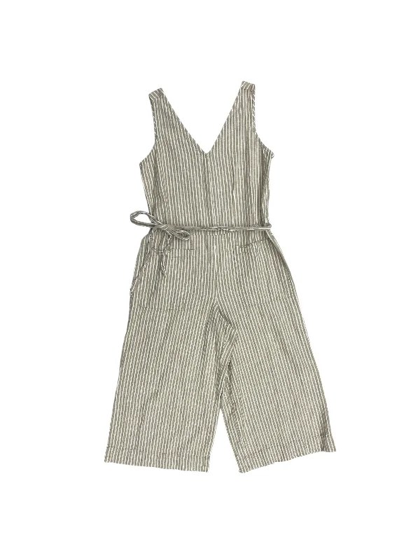 Jumpsuit By Beachlunchlounge In Cream, Size: M Floral unclassified dresses