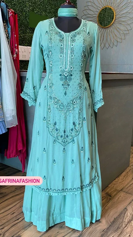 Mahiva indowestern kurta dress Pastel unclassified dresses