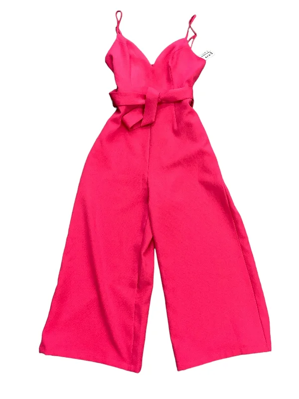 Pink Jumpsuit Cmc, Size S Sequin unclassified dresses