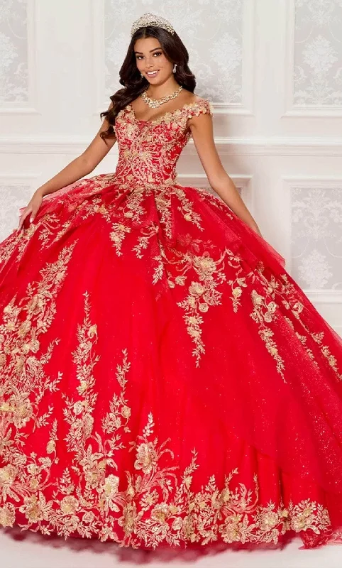 Princesa by Ariana Vara PR30119 - Appliqued Ballgown Festival unclassified dresses