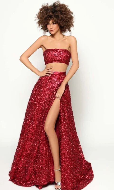 Tarik Ediz 51177 Prom Dress Color block unclassified dresses