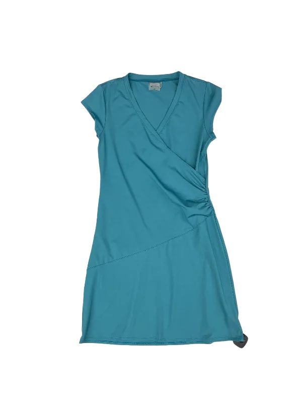 Teal Athletic Dress Athleta, Size Petite   S Chiffon unclassified dresses